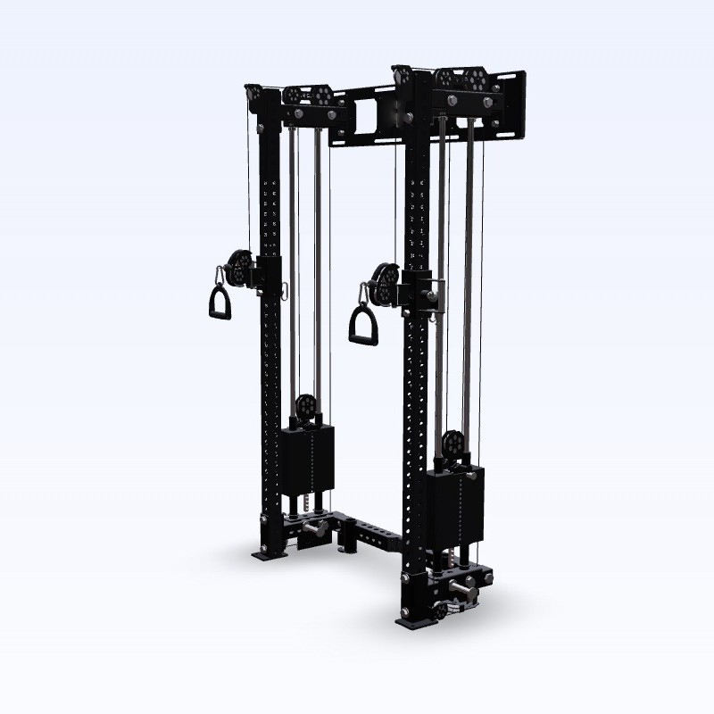 Home Gym Folding Rack - Gym Equipment Multi Functional Fitness Equipment