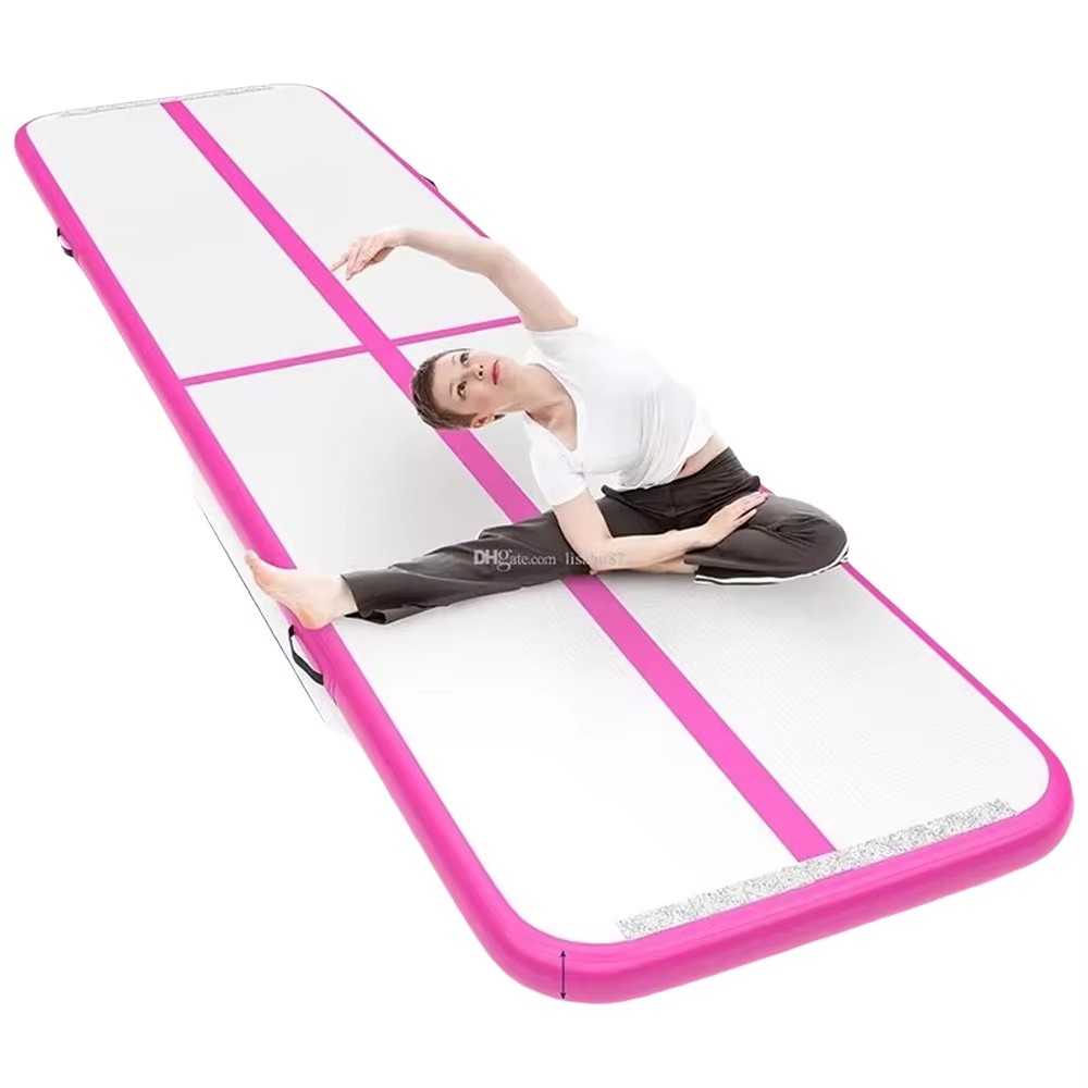 Home Gym On Carpet - 1-3m Gymnastics Air Track Training Gym