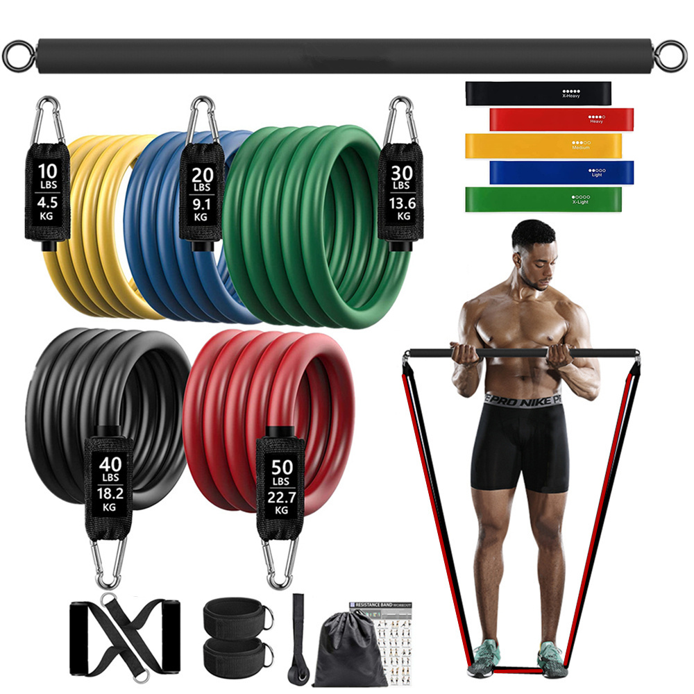 Home Gym Academy - 150lb Fitness Booty Resistance Elastic Band