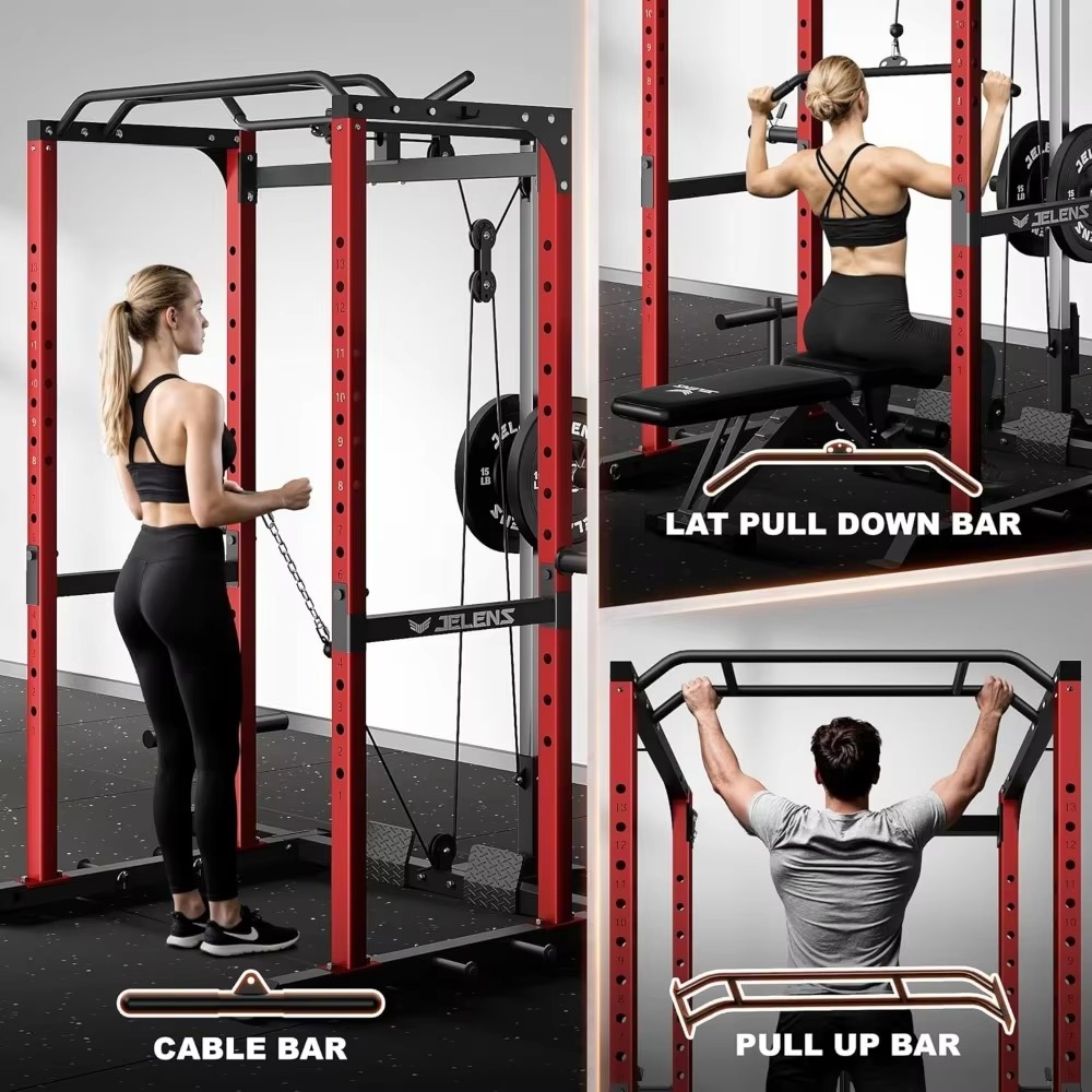 S21 Power Cage Multi-Function  - огляд і ціна Home Gym Folding Rack