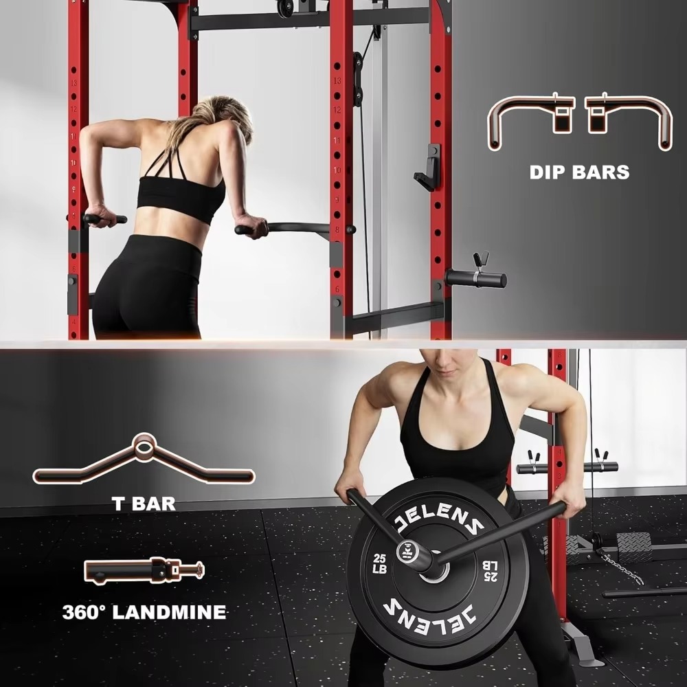 S21 Power Cage Multi-Function  - огляд і ціна Home Gym Folding Rack