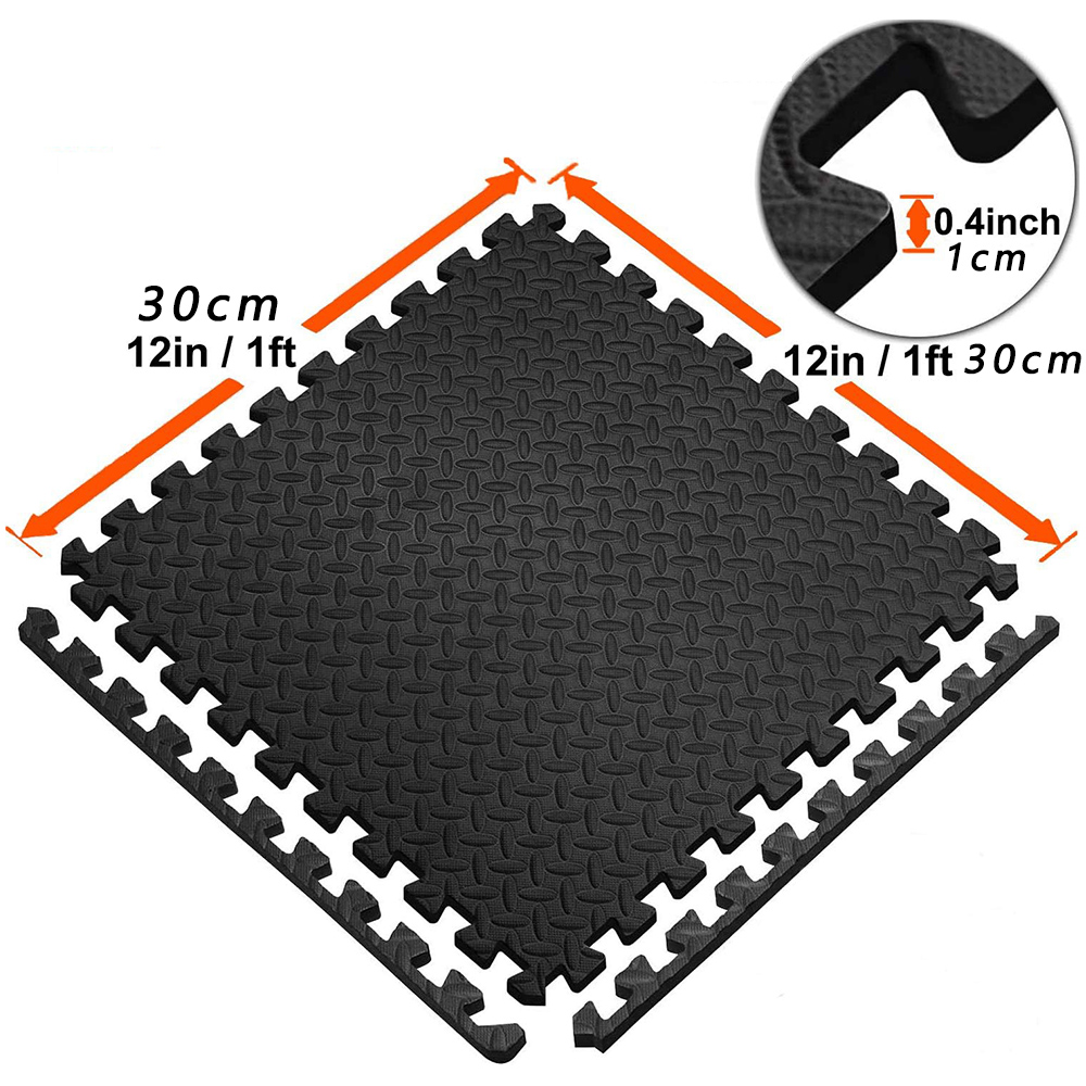 Puzzle Fitness Mat EVA Interlo - огляд і ціна Home Gym On Carpet