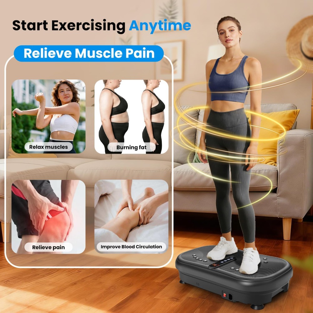 AXV Vibration Plate Fitness Pl - огляд і ціна Leg Home Gym Workout