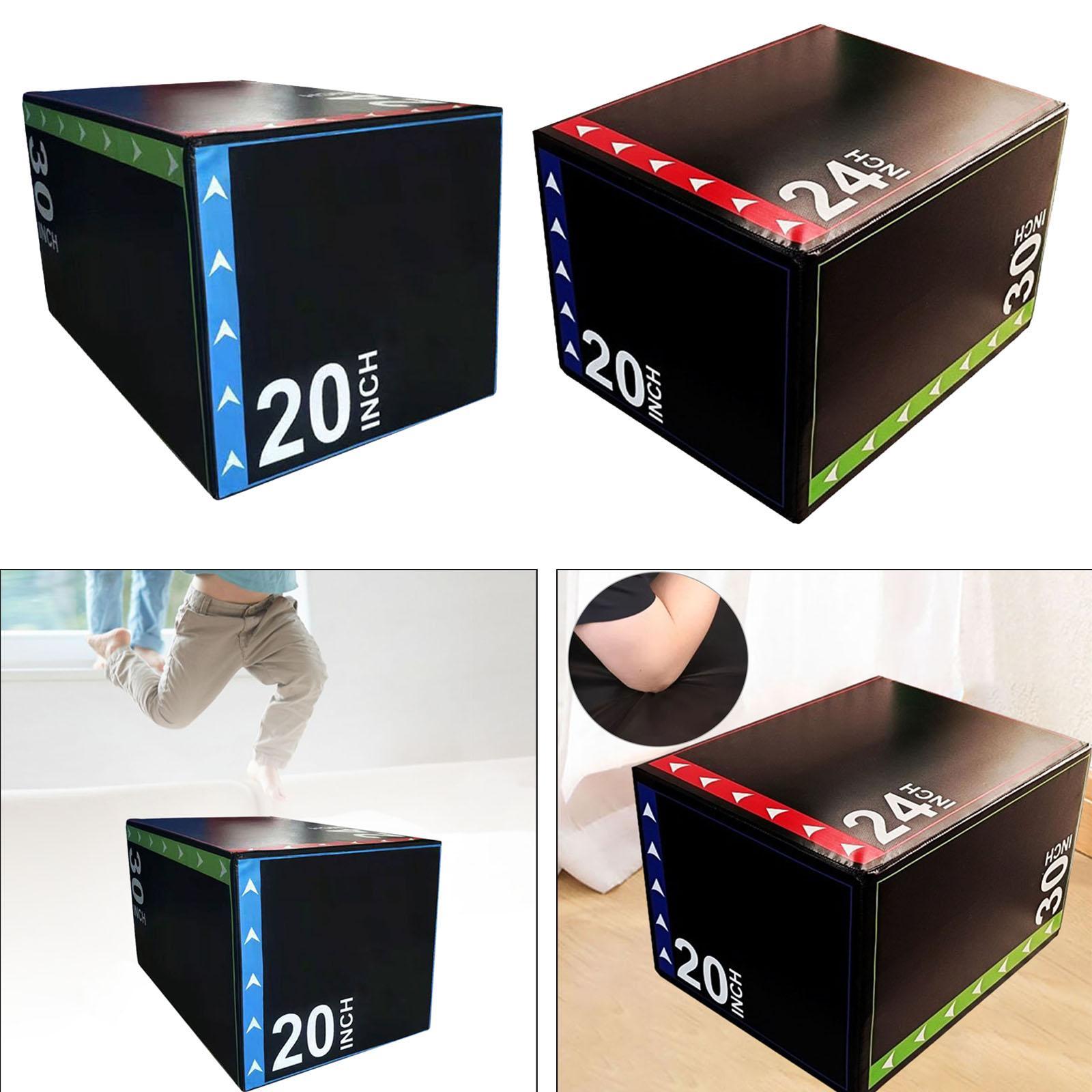 3-in-1Jump Box Plyometric Box  - огляд і ціна Home Gym On Carpet