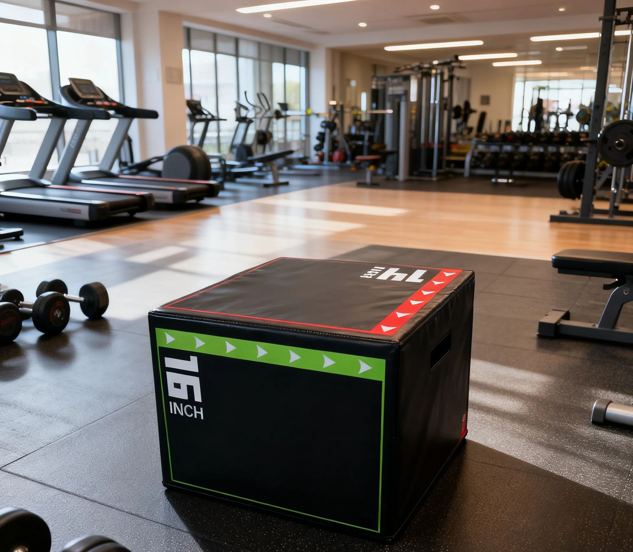 3-in-1Jump Box Plyometric Box  - огляд і ціна Home Gym On Carpet