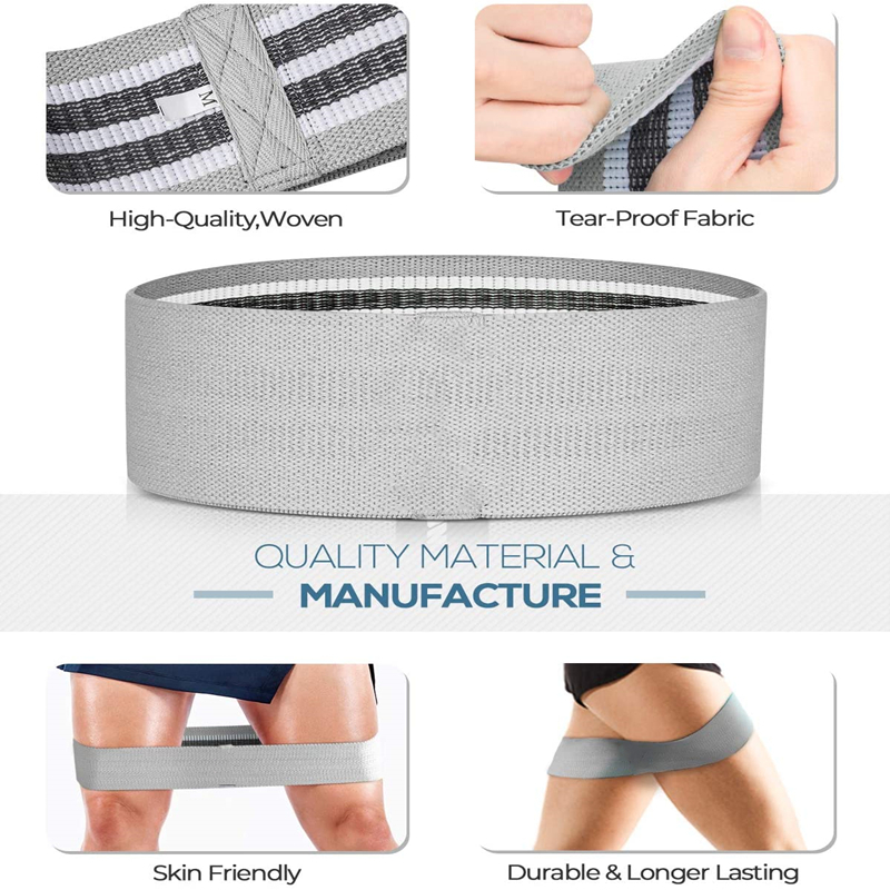 3PCS Women Men Fabric Resistan - огляд і ціна Home Gym Academy