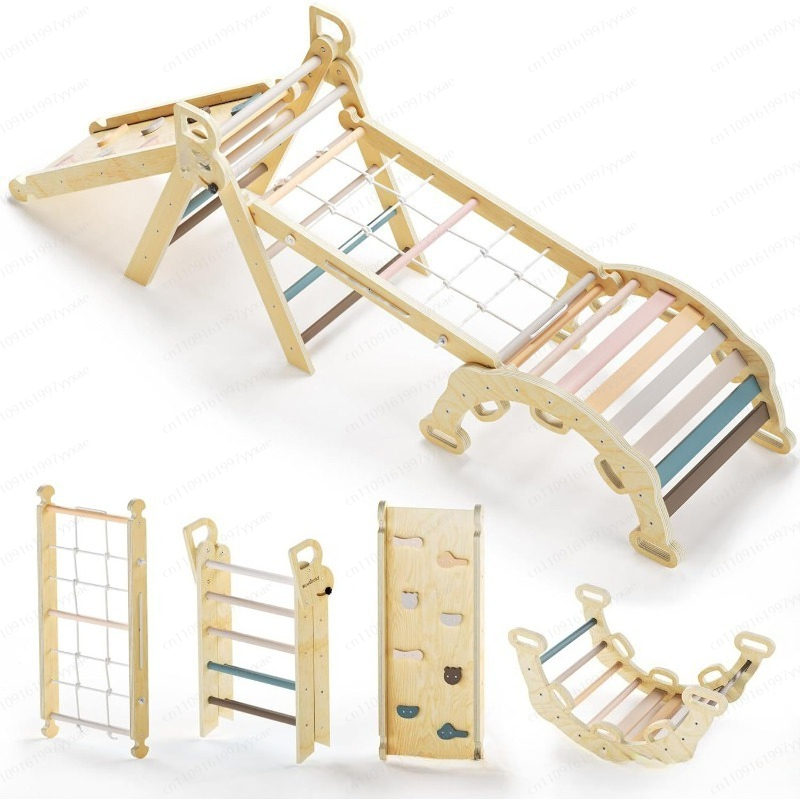 Indoor Home Solid Wood Childre - огляд і ціна Home Gym For Toddlers