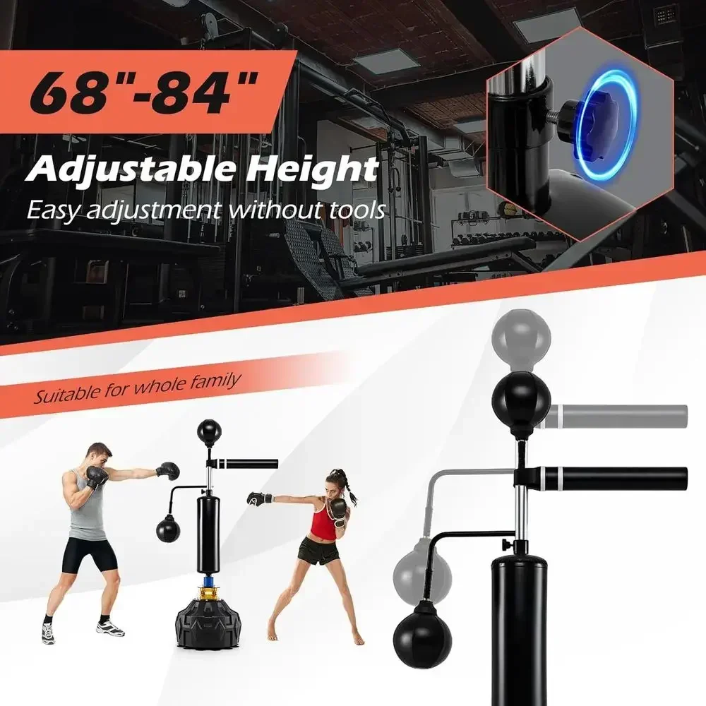 Height-Adjustable Rebounding B - огляд і ціна Speed Bag Boxing