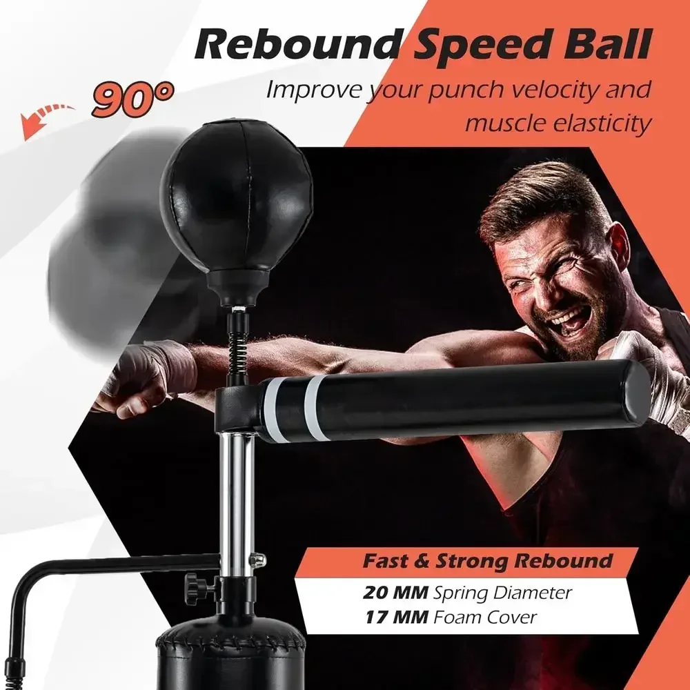 Height-Adjustable Rebounding B - огляд і ціна Speed Bag Boxing