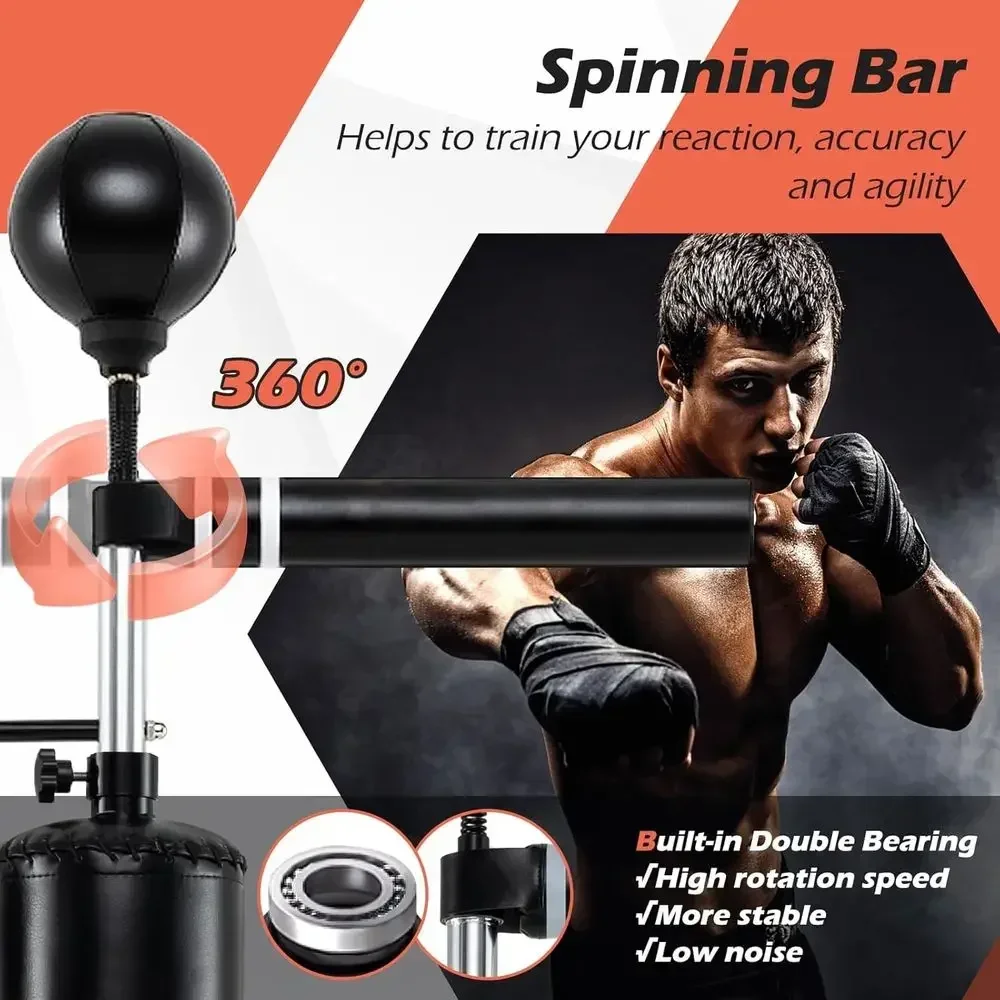Height-Adjustable Rebounding B - огляд і ціна Speed Bag Boxing