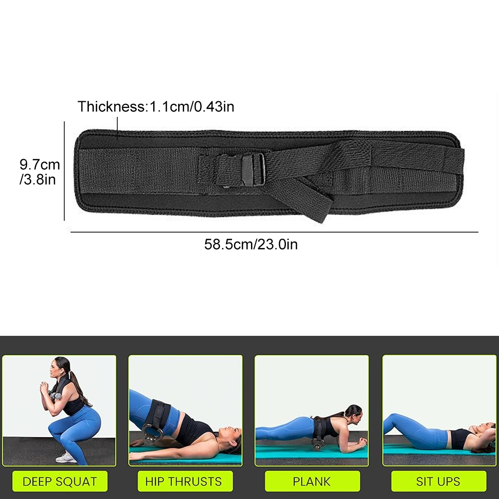 Hip Thrust Belt for Glutes,Pad - огляд і ціна Home Gym Kettlebells