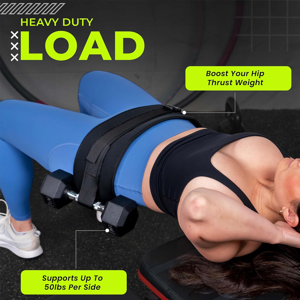 Hip Thrust Belt for Glutes,Pad - огляд і ціна Home Gym Kettlebells