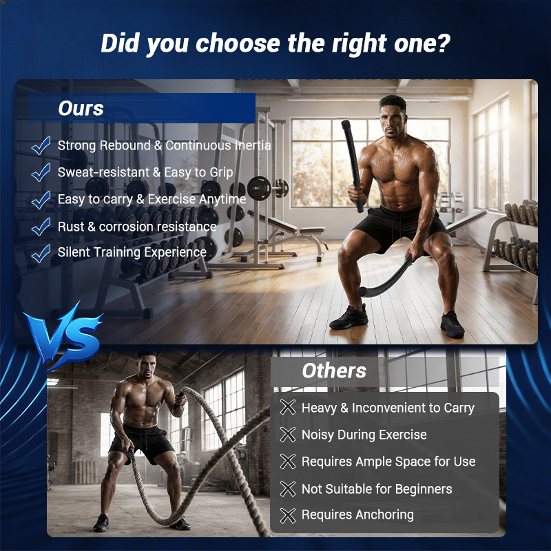 UMAY Ropeless Battle Rope, Low - огляд і ціна Home Gym Workout