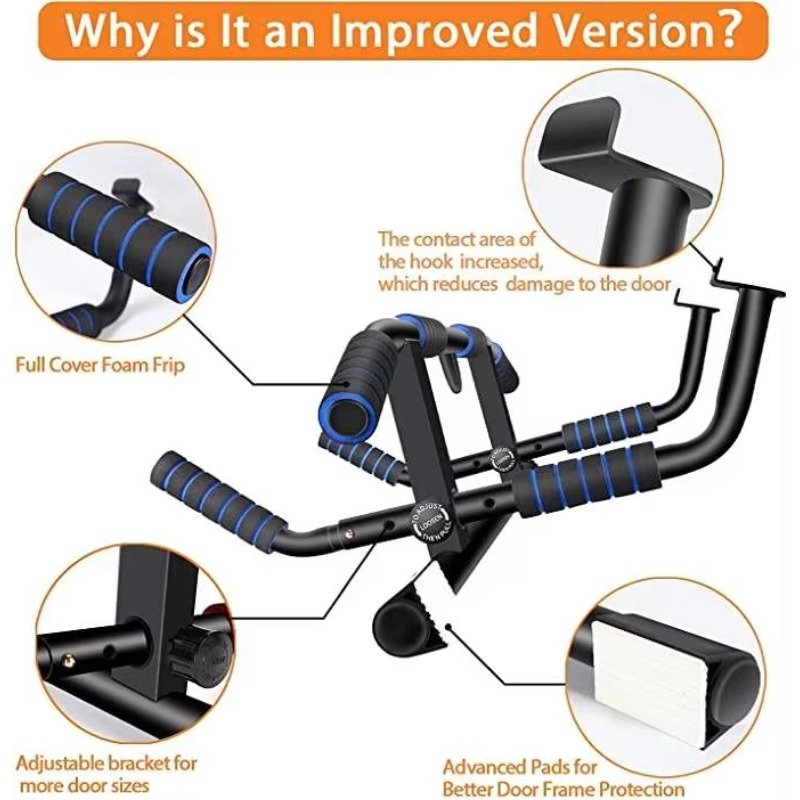 Pull up Bar for Doorway Multif - огляд і ціна Home Gym Trainer