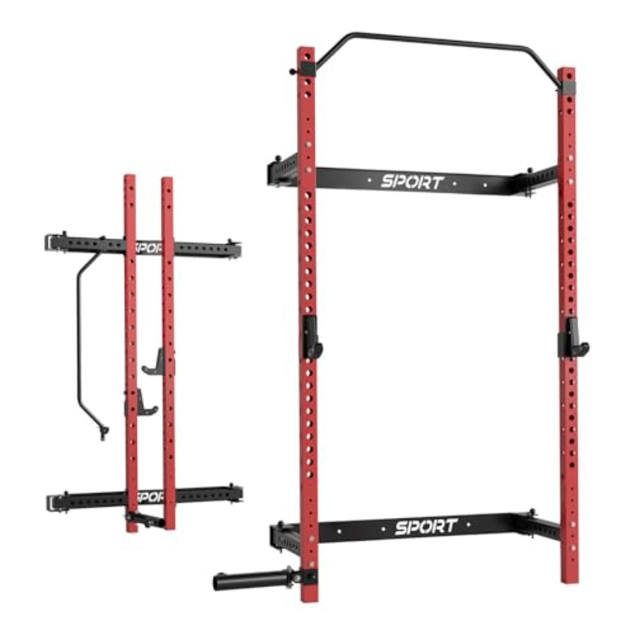 Home gym folding squat rack: s - огляд і ціна Home Gym Folding Rack