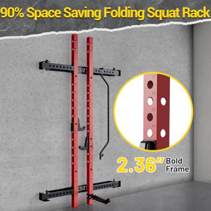 Home gym folding squat rack: s - огляд і ціна Home Gym Folding Rack