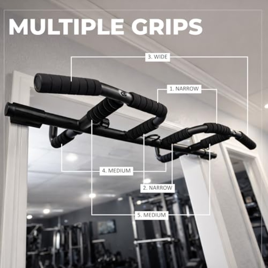 Doorway Pull Up Bar Set with S - огляд і ціна Home Gym Workout