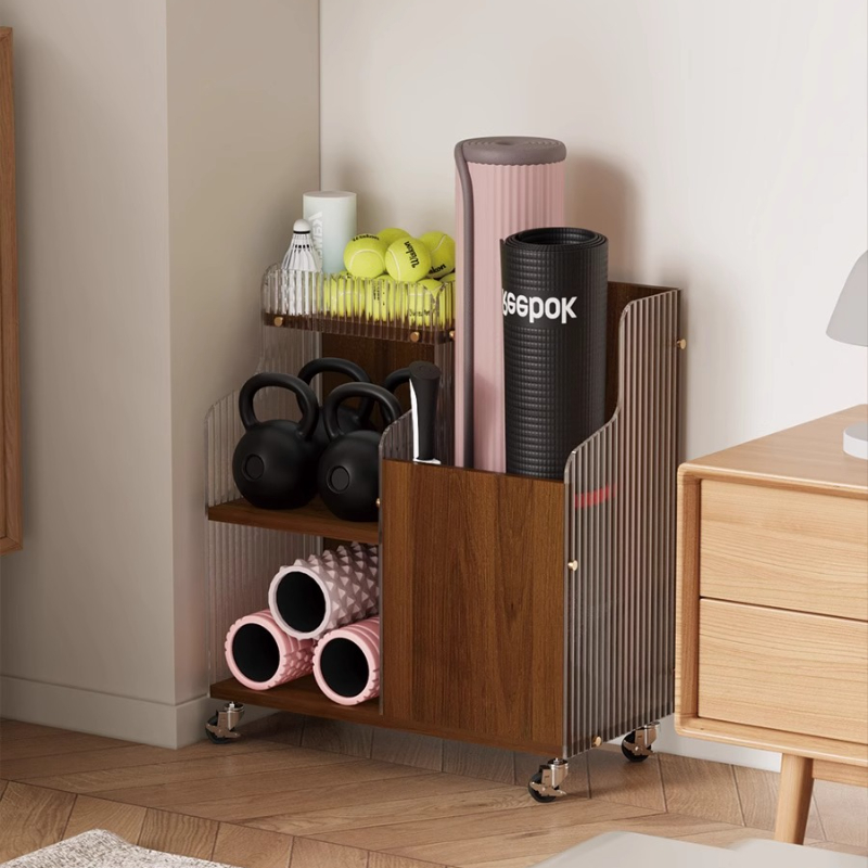 Yoga Mat Storage Organizer Bas - огляд і ціна Home Gym On Carpet