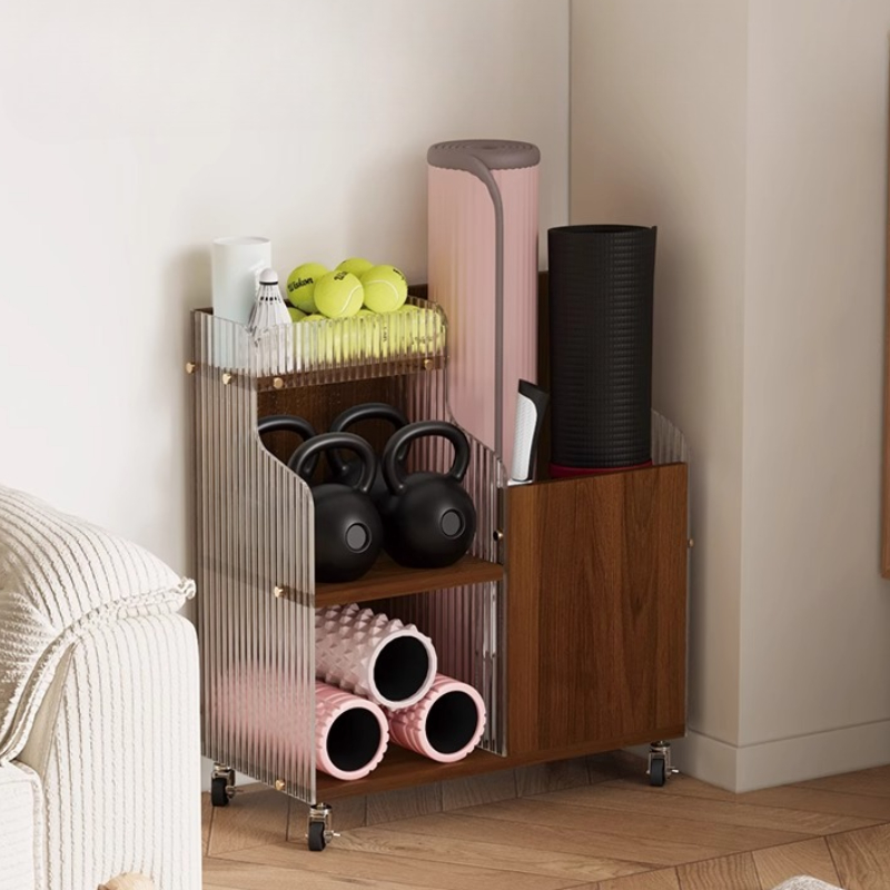 Yoga Mat Storage Organizer Bas - огляд і ціна Home Gym On Carpet