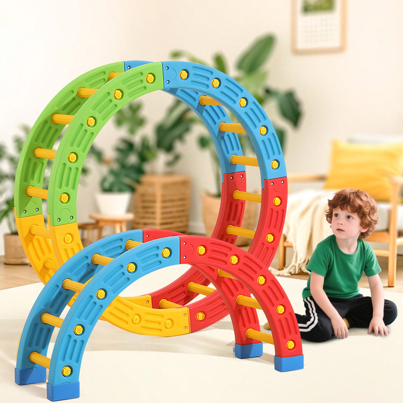 GCCSJ 2-In-1 Foldable Toddler  - огляд і ціна Home Gym For Toddlers