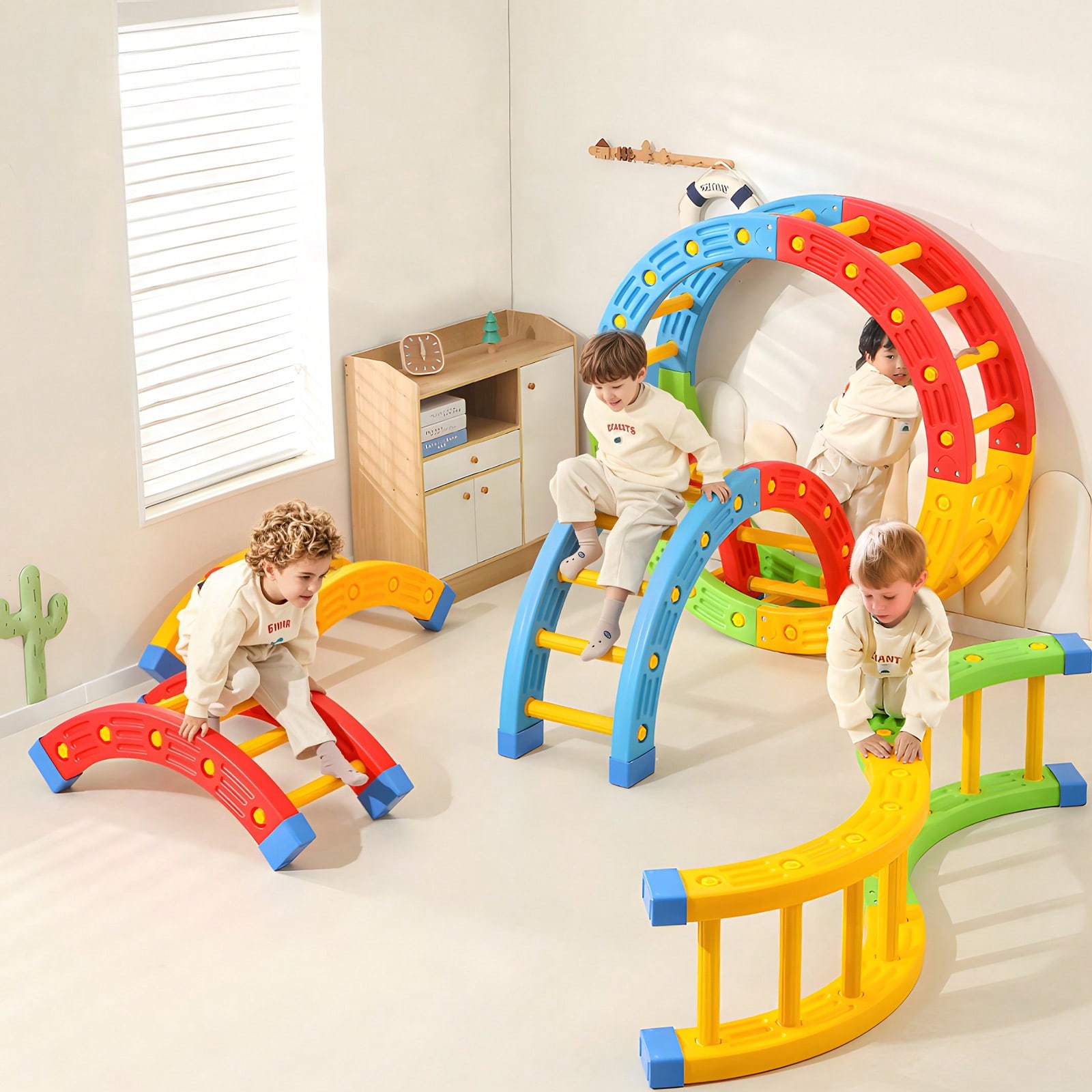 GCCSJ 2-In-1 Foldable Toddler  - огляд і ціна Home Gym For Toddlers
