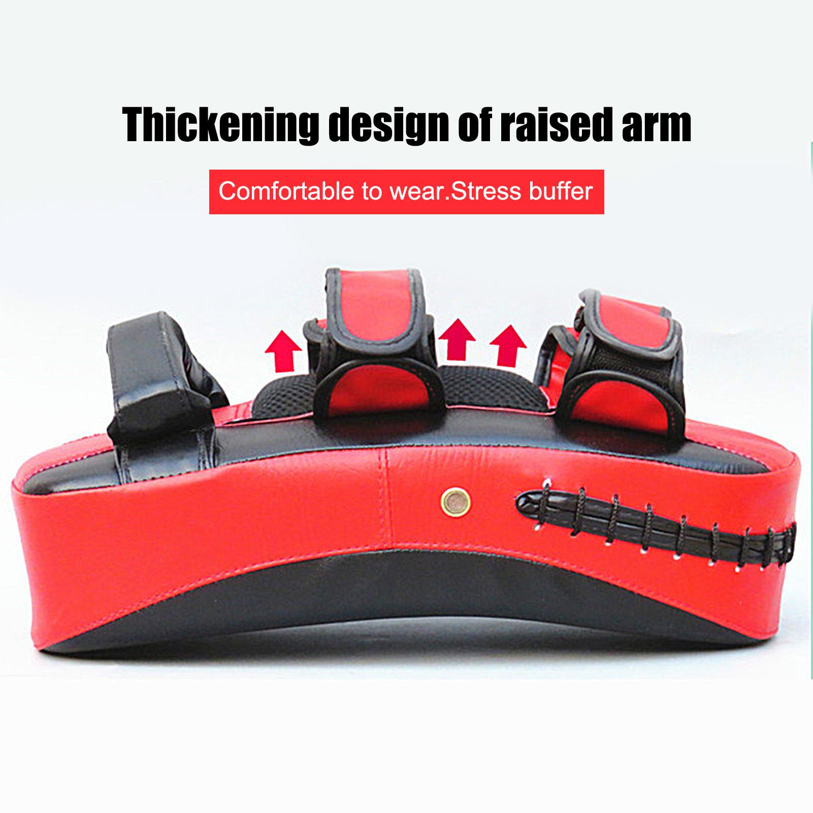 Boxing Pads PU Leather Curved  - огляд і ціна Home Gym Trainer