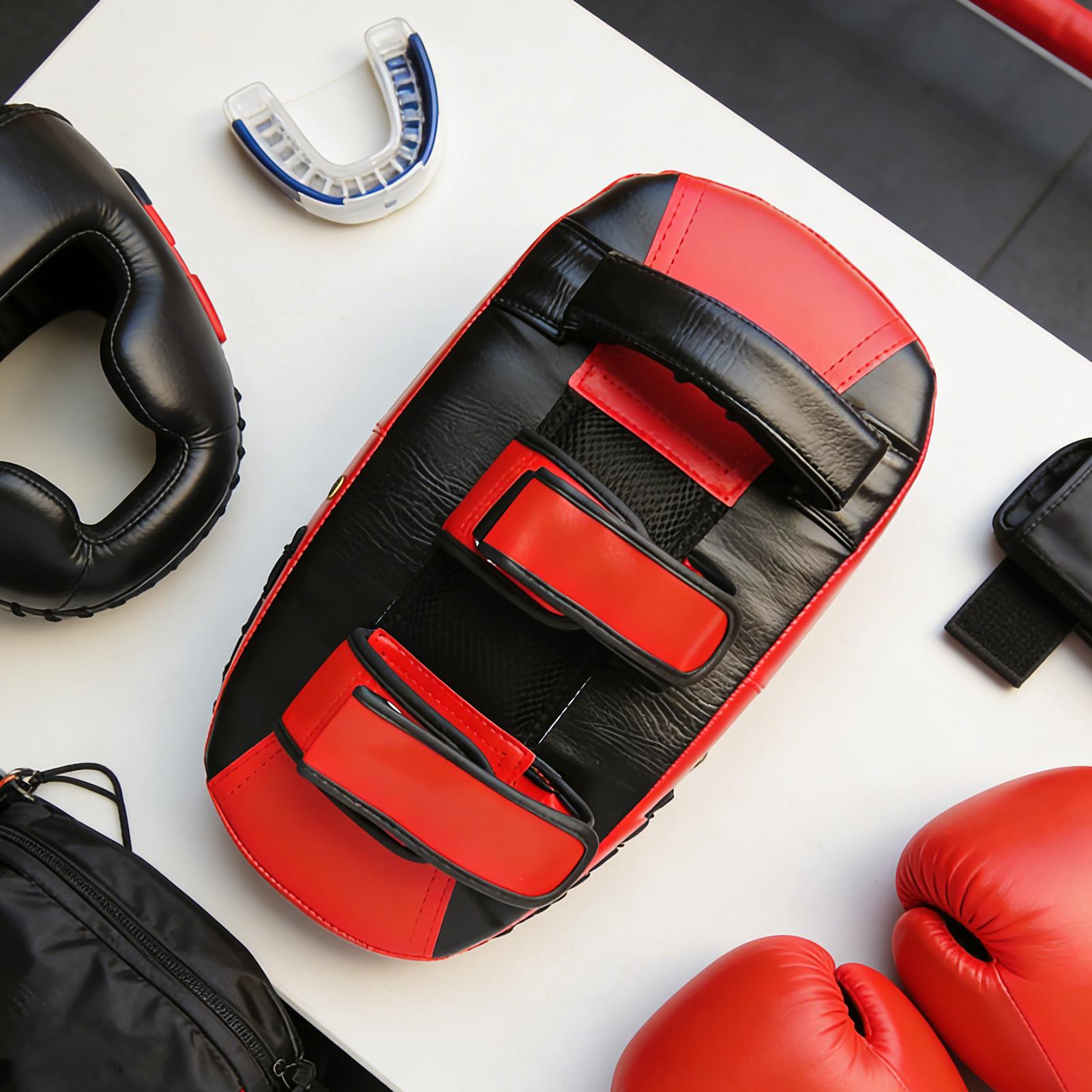 Boxing Pads PU Leather Curved  - огляд і ціна Home Gym Trainer