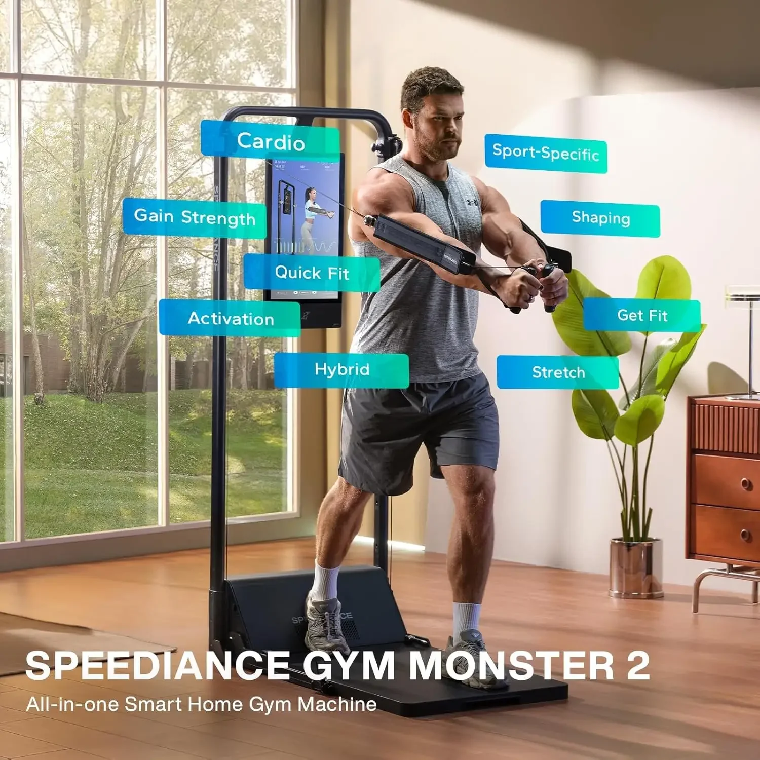 Gym Monster 2 Smart Home Gym A - огляд і ціна Home Gym Training Program