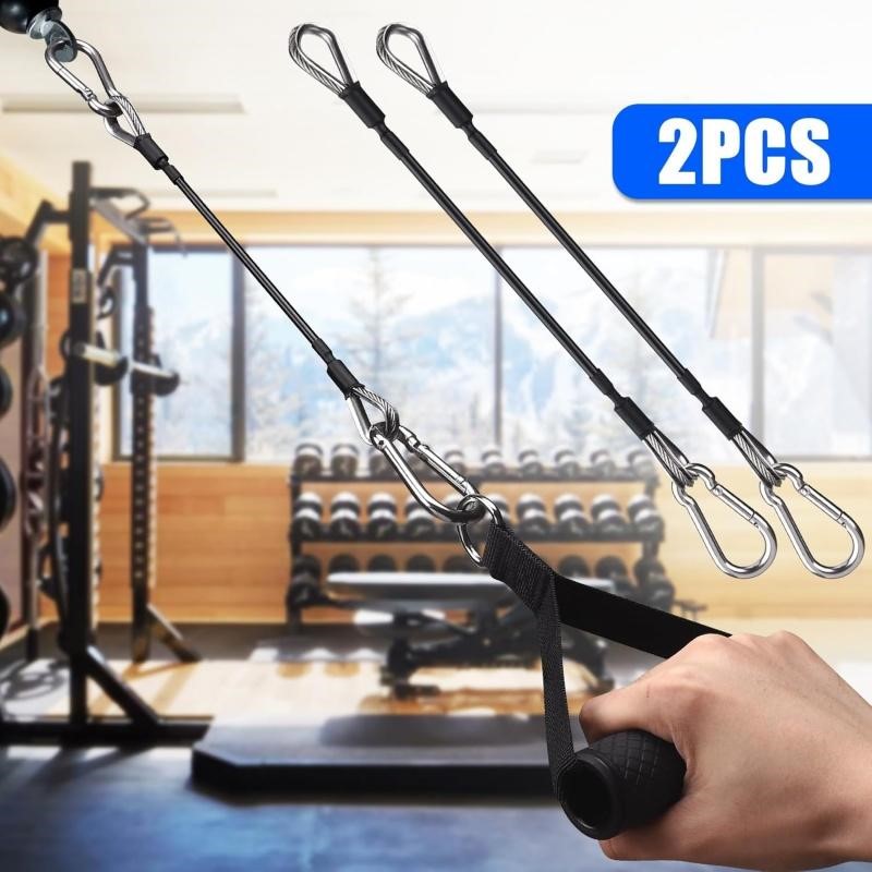 1/2Pcs 25cm Gym Cable Extensio - огляд і ціна Home Gym Training Program