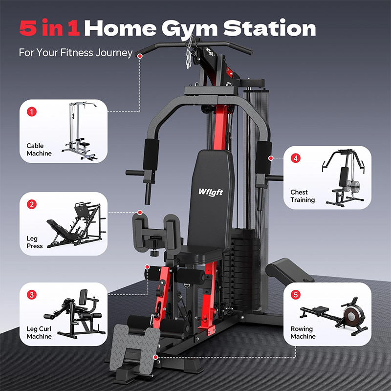 Pooboo Home Gym Workout Equipm - огляд і ціна Home Gym Training Program
