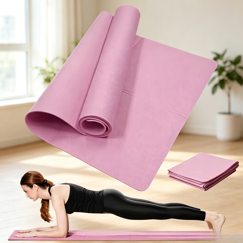3/4/6mm Thick Non Slip Yoga Ma - огляд і ціна Home Gym On Carpet